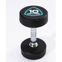 Гантели в уретане 9 кг Live Pro Studio Dumbbells LP8075-09