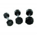 Гантель 50кг Perform Better Rubber Encased Hex Dumbbells 4137-50\BK-50-00 75_75