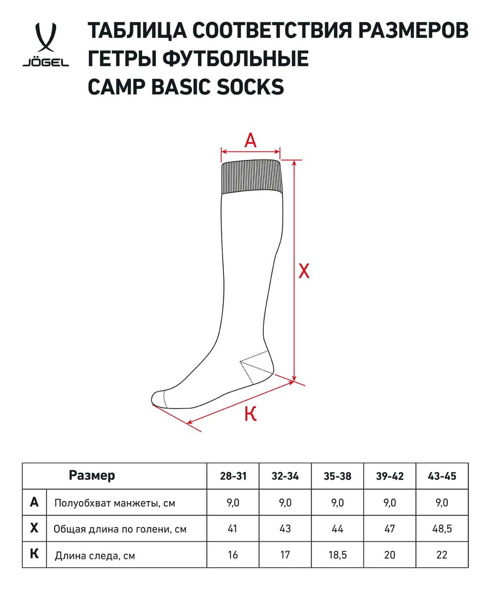 Гетры футбольные Jogel Camp Basic Socks, зеленый\серый\белый 1663_2000