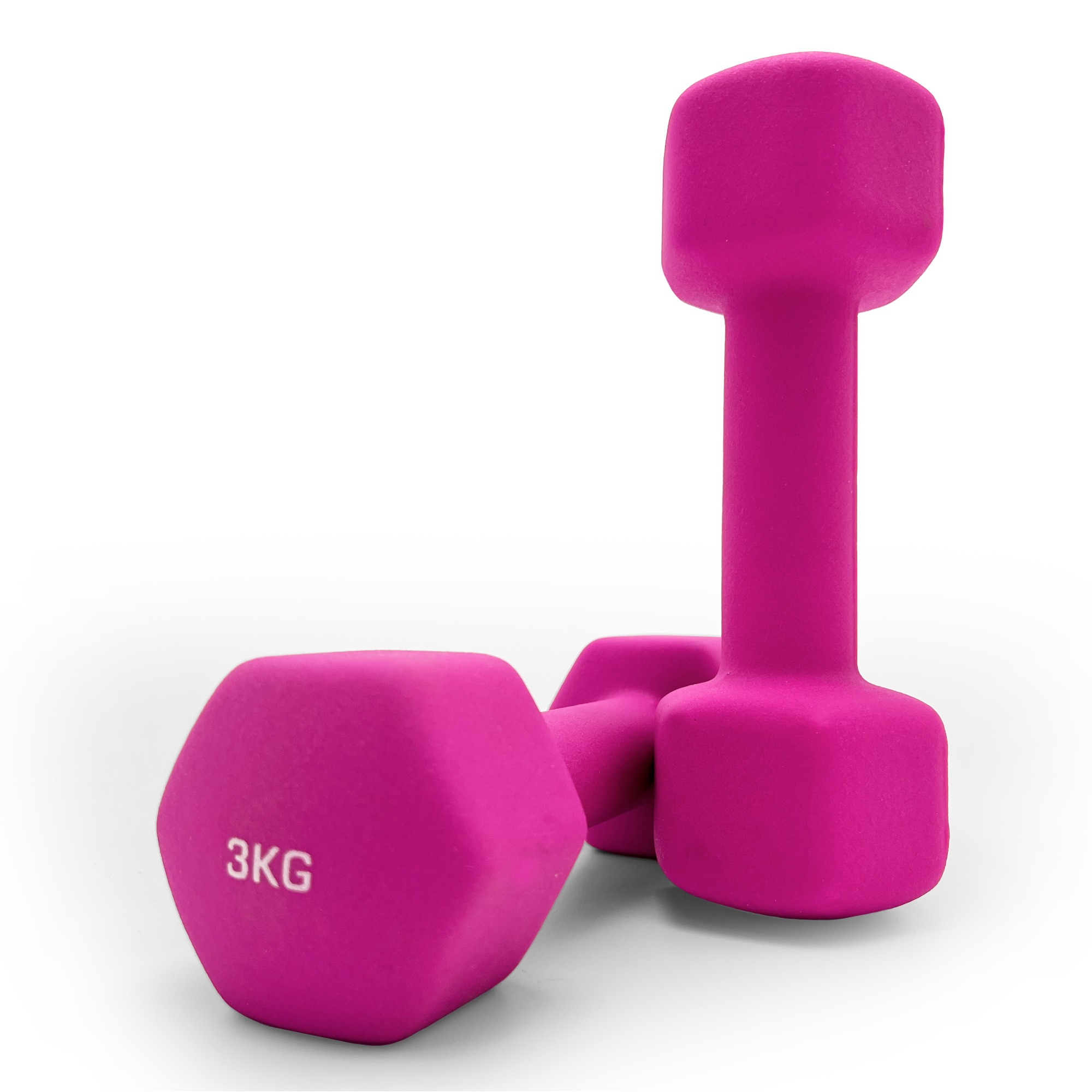 Гантель неопреновая 3кг UnixFit DBNEO3PK Pink 2000_2000