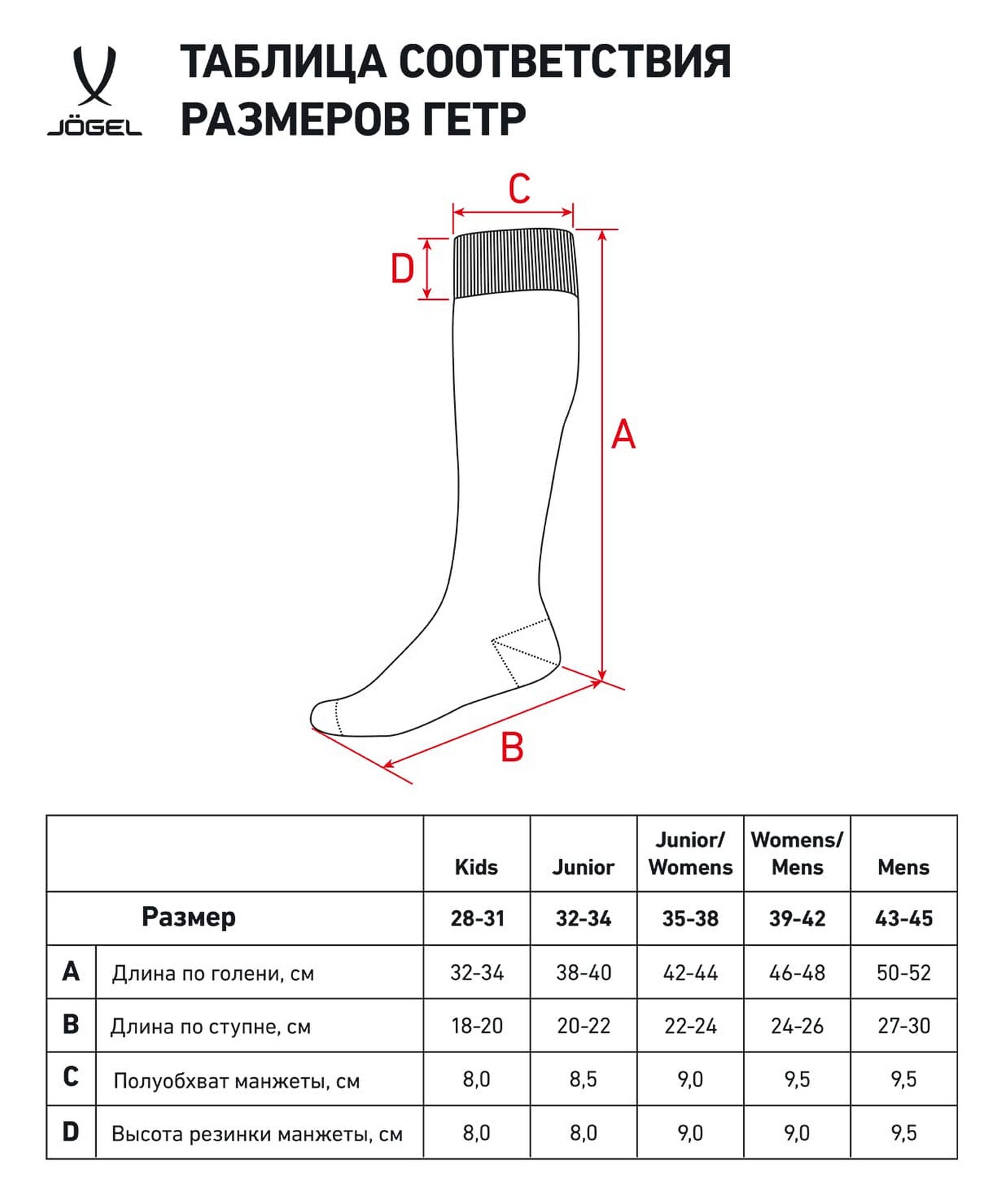 Гетры футбольные Jogel Match Socks, темно-синий 1663_2000