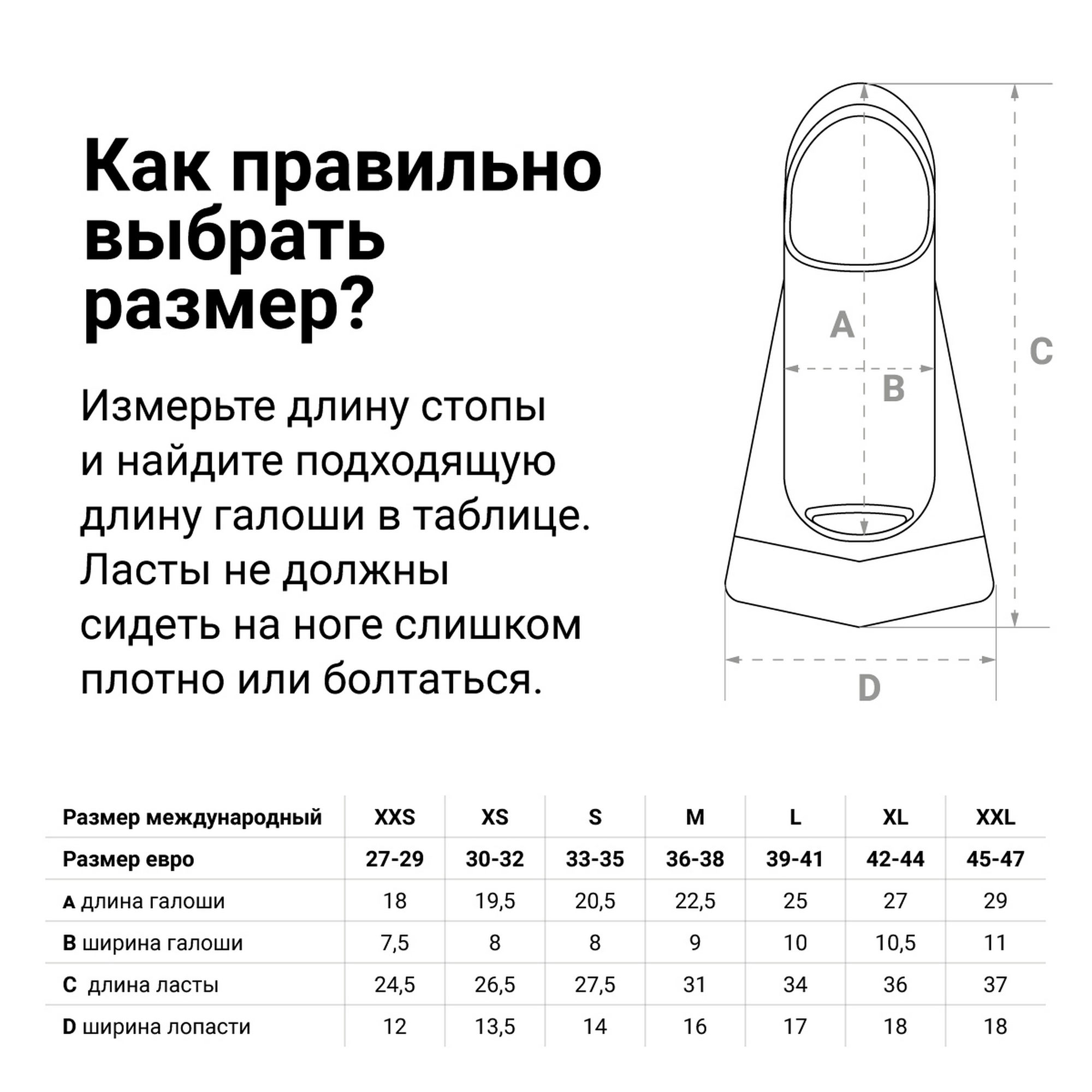 Ласты для бассейна Torres F01 SWF0124 сине-серый 2000_2000