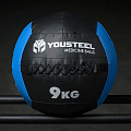 Медбол 9кг, со шнуровкой YouSteel 120_120